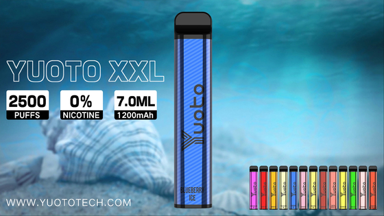 sel jetable de nicotine de Vape 5 de coup remplaçable de la cartouche 2500