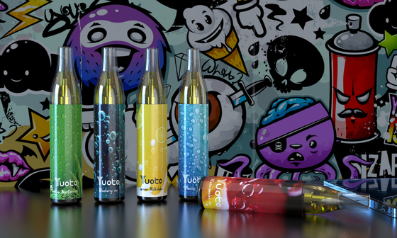 De Yuoto de la bulle 4000puffs 650 heure-milliampère 10ml de maille de bobine de vape vapeur rechargeable jetable d'ecig de colada de pina de disjonction non