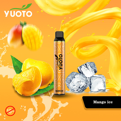 Cosse jetable de vape de yuotovape de vape 3000puffs 1350mah 8ml de yuoto succulent d'eliquid de Yuoto