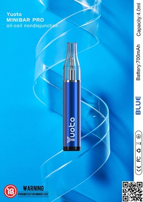 Mini Bar Vape d'opération nor, stylo jetable de Cbd Vape de bobine de maille