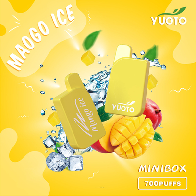 Mading In China Yuoto Mini Box 700 Puffs 15 Flavors 2.3 ML Juice Capacity You Deserve It Maskking Brand Mongo Ice