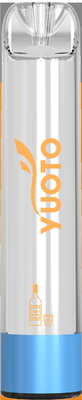 L'Italie Yuoto chaud brillent la batterie jetable 650mAh du l'E-jus 5.0ml de souffle de Vape 2000 de pro bâton de cosse