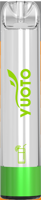 L'Italie Yuoto chaud brillent la batterie jetable 650mAh du l'E-jus 5.0ml de souffle de Vape 2000 de pro bâton de cosse