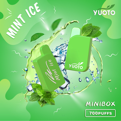 Yuoto Mini Box 700 souffles 15 assaisonne la marque Mongo Ice de Maskking de glace de menthe de 2,3 ml Juice Capacity You Deserve It