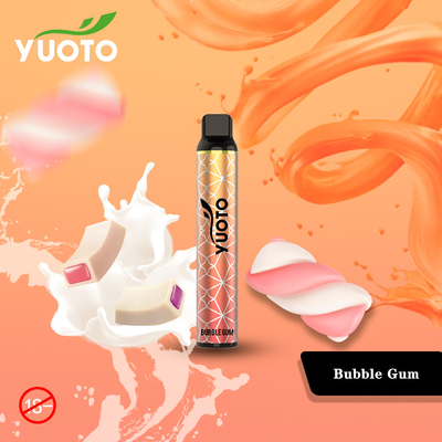 Glace jetable de banane de Yuoto de batterie de Vape 1350mAh 3000 de souffles succulents de Yuoto