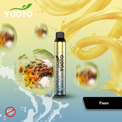 Glace jetable de banane de Yuoto de batterie de Vape 1350mAh 3000 de souffles succulents de Yuoto