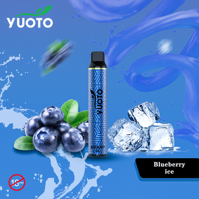 Glace jetable de banane de Yuoto de batterie de Vape 1350mAh 3000 de souffles succulents de Yuoto