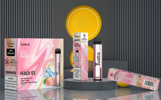 DGM a approuvé le dispositif de Vape de souffles de XXL 2500 fait avec de la nicotine de sel