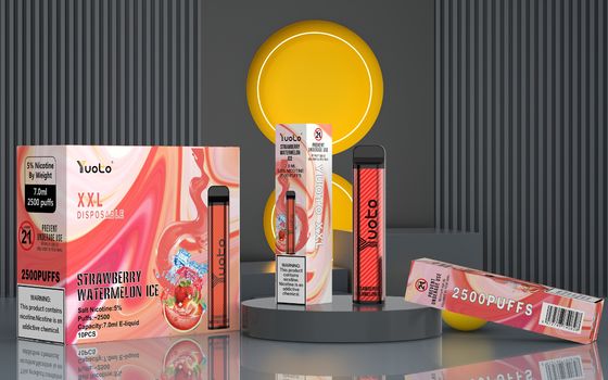 La saveur stupéfiante XXL 2500 souffle dispositif de Vape avec de la nicotine du sel 50mg