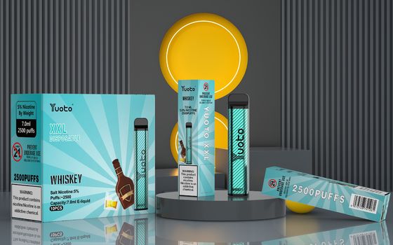 La batterie 1200mah XXL 2500 souffle liquide de la capacité 7ml E de dispositif de Vape