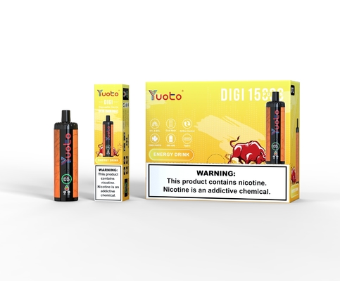 Yuoto DIGI 15000 Puffs Daul Mesh Coil Vape Flux d'air réglable