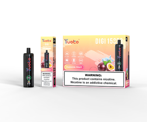 Yuoto DIGI 15000 Puffs YUOTO Vapor jetable double bobine à treillis Deux modes