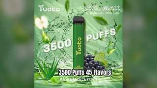 Yuoto XXL MAX 3500 Puffs 45 Saveurs