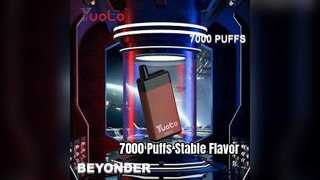 Yuoto Beyonder 7000 Puffs Saveur Stable